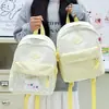 Mochila Escolar para Estudiante Femenina 2025 Nueva Ligera Coreana Mochila Gran Capacidad Escuela Secundaria Versátil Casual Mochila de Estrellas