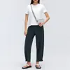 Pantalones Deportivos Sueltos para Mujer con Puños con Cordón, Pantalones Casuales Convertibles, Pantalones Finos y Transpirables para Entrenamiento, Running, Fitness D26043