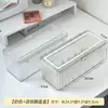 Caja de Almacenamiento de Escritorio Lista para Envíos Transfronterizos Acrílico Maquillaje Bocadillos Cesta Transparente Cuidado de la Piel Mascarilla Estante Organizador para Dormitorio