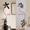 Lámpara de jardinería nórdica de lujo para sala de estar interior, maceta grande de alta gama, lámpara de lujo biónica, adornos de plantas de árbol falso, simulación verde