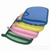 Guantes de baño de pva para niños de doble cara grises toalla de baño de doble capa suave guantes de baño de lodo grises para bebés