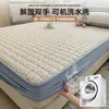 Sábana Bajera Impermeable Clase A con Estampado de Hilo Arrugado, Acolchada y Engrosada, a Prueba de Polvo, Antideslizante, a Prueba de Orina Protector de Colchón para Colchones Simmons