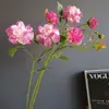 Flores Artificiales: Elsa Rose, Camelia. Suministro Transfronterizo para Decoración del Hogar, Salas de Muestras, Hoteles y Diseño de Decoración para Bodas al por Mayor