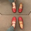 Zapatos Mary Jane Poco Profundos Redondos Estilo Chanel Suaves para Mujer, Nuevos Bailarinas Versátiles Primavera 2026 para el Trabajo