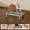 Suporte Original para Tábua de Corte de Bancada Organizador de Armazenamento para Tampas de Panela de Cozinha Suporte Único para Tábua de Corte Doméstica