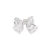 Elegante y Sofisticado Broche Mini Lazo Microincrustado de Circonita, Accesorio de Ropa Simple y Versátil, Pin de Solapa, Broche