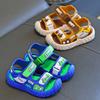 Sandalias de verano para bebé, nuevas, de punta abierta, transpirables, de moda, para playa, con suela suave y antideslizante.