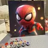Pintura acrílica dibujos animados infantiles hecho a mano diy pintura al óleo digital pintura al óleo al por mayor verano graffiti decoración para colorear pintura para colgar