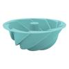 Molde de bolo de silicone Whirlwind Spiral Mousse Cake Mold Grande Redondo Pudim de Chocolate DIY Molde de Cozimento