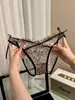 Menina Estampada de Leopardo~Novas Calcinhas Sexy de Renda com Tiras Finas para 2025, Design Oco de Puro Desejo, Calcinhas de Cintura Baixa para Jovens