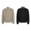 Suéter Falso de Dos Piezas con Cuello Retorcido Estilo Old Money para Hombres y Mujeres, Nuevo Top de Punto Casual Perezoso para Viaje de Primavera, Moderno