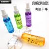 Limpador de lentes de óculos garrafa de cor transparente 60 ml agente de limpeza moda óculos de sol limpador LOGO
