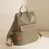Bolsa de Ombro Dupla Transfronteiriça Nylon Casual para Viagem Leve para Computador Mochila Bolsa Escolar para Ensino Fundamental, Médio e Universitário Atacado
