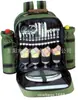 Bolsa de piquenique com haste para puxar cerveja gelada ao ar livre, bolsa de piquenique grande, bolsa de piquenique de exportação, bolsa de piquenique isolada à prova d'água