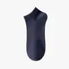 Calcetines de color liso para hombre, calcetines cortos de algodón de color liso, calcetines cortos deportivos transpirables que absorben el sudor para hombre en verano