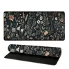 Mouse Pad Cross-Border Tinta E-Sports Extra Grande Borracha com Trava de Borda Resistente a Manchas Jogo de Mesa Antiderrapante Mouse Pad Cross-Border