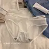 Ropa interior de encaje sexy de malla de puro deseo japonés para mujer, ropa interior cómoda y caliente de comercio exterior para mujer