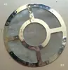 Filtro de pantalla de máquina de succión alimentador anillo de goma malla de acero inoxidable anillo de sellado 300700 Red de tolva de máquina de moldeo por inyección alimentador de vacío