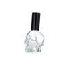 Botella de Spray para Perfume con Forma de Calavera de 50 ml Botella de Vidrio Rellenable Muestra Vacía de Loción de Esencia Cosmética Botella de Venta Caliente