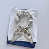 Diadema de Cinta Puntiaguda Estilo Fresco y de Hada para Mujer, 100% Algodón Puro, Doble Cara, Doble Capa, para Vacaciones y Viajes, Nueva Pulsera