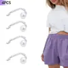 Hebilla Magnética de Cadena, Hebilla de Fijación de Puño Linda y Elegante, Paquete Combinado de Artefacto para Acortar Piernas de Pantalón Ajustable
