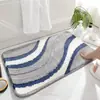 Alfombrillas Gruesas de Imitación Cachemir Transfronterizas para Piso de Baño, Alfombrillas Absorbentes de Dibujos Animados para Baño, Felpudos para Puerta de Entrada, Felpudos de Fácil Cuidado