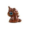 Colgante de unicornio arcoíris tallado en madera pintada, bonito y creativo llavero DIY, accesorio de cadena para teléfono móvil de mujer