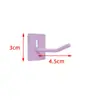 Gancho Estilo Escandinavo Gancho con Agujero Redondo Estante de Almacenamiento Universal para Estanterías Accesorios para Tablero Perforado Gancho de Pared Colorido DIY