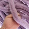 Fábrica em estoque direto 3 a 4CM imitação vison lã artificial roupa chinesa capa joias DIY roupa acessórios borda crua