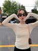 Hong Kong y American Apparel/Primavera 2026 Nuevo Suéter de Punto de Lana Espiga para Mujer Ajuste Delgado