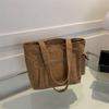 Bolso Tote de Pana Bolso de Hombro para Mujer 2026 Nuevo de Moda Bolso Tote Grande Bolso de Mano de Gran Capacidad a la Moda