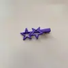 Estilo coreano clip BB de estrella de cinco puntas para colorear DIY accesorios para el cabello pasador lateral para niños accesorios para el cabello