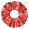 Nuevo Lazo para el Cabello Colorectal del Día de San Valentín Transfronterizo Flor para la Cabeza Tipo Rosquilla Lazo Intestinal de Año Nuevo Nuevos Accesorios para el Cabello con Patrón de Labios de Amor