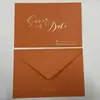 En Stock Estilo Ins Papel Vellum Semitransparente Sobres Estilo Europeo Tarjetas de Felicitación Transfronterizas Postales Venta al por Mayor Sobres para Invitaciones de Boda