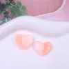Parche de Resina con Purpurina de Corazón Transparente Versátil de Verano para Pasador de Pelo Pasador Clip Lateral Funda de Teléfono Accesorios de Flor para Zapatos