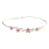 Pulsera Delicada Flor de Durazno S925, Pulsera de Plata Pura Estilo Chino Nuevo de Lujo Ligero Exquisito de Nicho, Nueva Joyería 2026 Regalo para Niñas