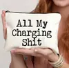 Nueva Bolsa de Maquillaje Impermeable de Lino de Amazon Más Vendida Bolsa de Cosméticos para Maestra Bolso de Mano Neceser Bolsa de Almacenamiento Bolsa Pequeña de Tela