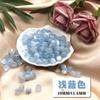 Suministro de Fábrica Cheongsam Traje Tang Hanfu Hebilla de Perla Color Perla Artificial Hebilla de Resina Hebilla de Resina de Color con Agujero Parcial para Cheongsam