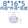 Metalurgia industrial * plástico pom miniatura pequeno rolamento diâmetro interno 3 4 5 6 7 8 9 10mm à prova d'água rolamento usinado