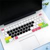 Adequado para Lenovo filme de teclado de 14 polegadas laptop G480/Y470 cor silicone filme de teclado à prova de poeira