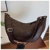 Bolsa Grande Transfronteiriça para Mulheres Moda Nova Primavera Simples Ombro Transversal Bolsa para o Dia a Dia Casual Bolsa Bolinho