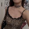 Collar con estampado de leopardo y cebra para chica, estilo Y2K, estilo punk, con correa para el cuello, estilo gargantilla, cadena para clavícula