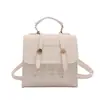 Mochila de Cuadros de Alta Gama para Mujer 2025 Nueva Moda Versátil Popular Mochila Escolar Estudiante Universitario Viajero