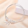 Pulsera Sansheng III Femenina ins Pulsera Simple de Red de Pesca Femenina Joven Primera Joyería para Novia Venta Directa de Fábrica