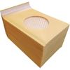 Bolsa de burbujas Humen Bolsa de sobre de burbujas de papel Kraft en stock Bolsa de burbujas exprés Bolsa amarilla con cierre zip imprimible