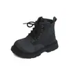 Botas Martin para Meninos 2026 Outono e Inverno Novas Botas Simples de Solado Macio Botas Curtas Versáteis da Moda para Crianças Mais Velhas