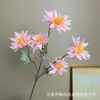 5 crisantemos silvestres artificiales pequeños para decoración de bodas, arreglos florales de crisantemos para decoración de pasillos, paisajismo de proyectos exteriores