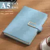 Caderno de Reunião de Escritório em Couro PU com Fecho, Logo Personalizável, Estilo Fecho