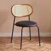 Silla de Comedor Bauhaus Silla de Comedor Casa Restaurante Mesa de Comedor Silla de Barra de Isla Sensación de Lujo Ligero Gama Alta Apilable Silla Tapizada
