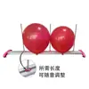 Herramienta de Regla Medidora de Globos Aleación de Aluminio Doble Bola Regla Medidora Dispositivo Medidor de Globos Accesorios Extraíble para Medir con Precisión el Tamaño de los Globos